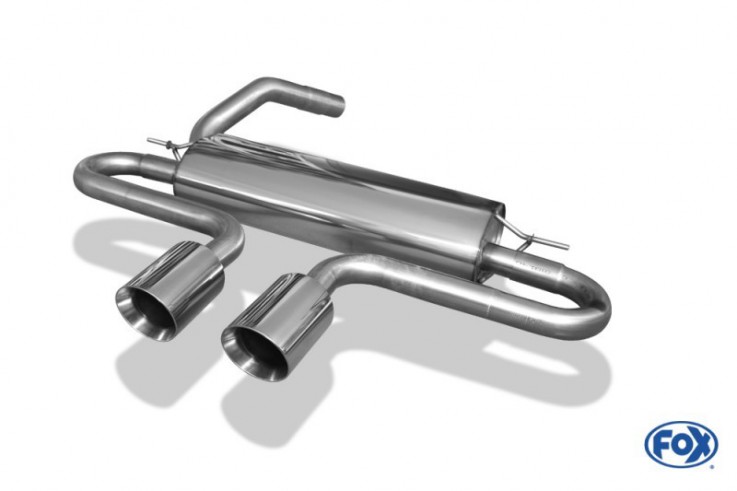 Koncový tlumič výfuku Ford Focus ST 2,0T 184kW Fox Exhaust