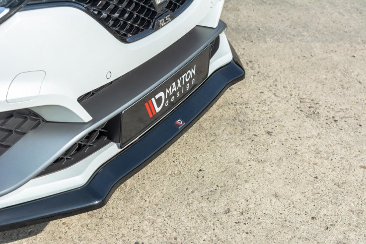 Maxton Design Spoiler předního nárazníku Renault Megane RS Mk4 V.2 - texturovaný plast