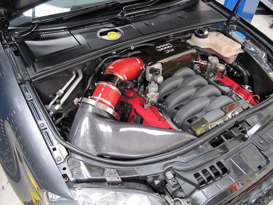 Celokarbonové sání Carbonspeed pro AUDI RS4 B7 4,2 FSI 420hp