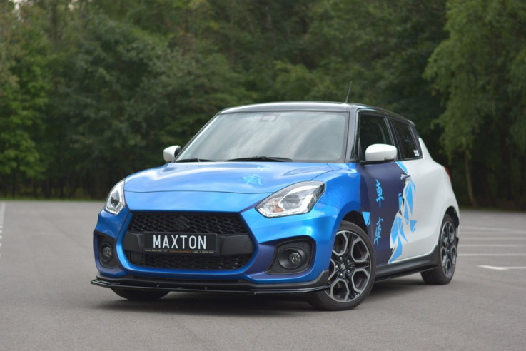 Maxton Design Spoiler předního nárazníku Suzuki Swift Sport - karbon