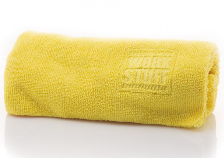 Work Stuff Gentleman Basic Yellow 350 GSM 40x40 cm leštící utěrka žlutá