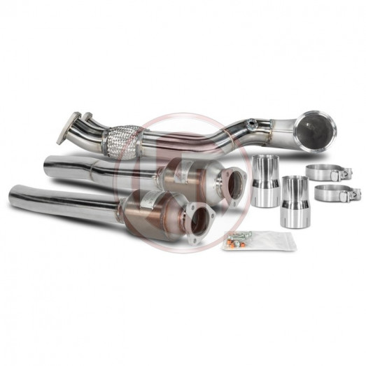 1. díl výfuku (Downpipe kit) pro Audi RS3/TTRS 8V/8S - Wagner Tuning