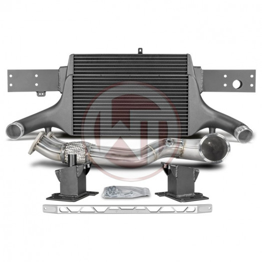 Mezichladič stlačeného vzduchu s prvním dílem výfuku (bez katalyzátoru) AUDI RS3 8V 2,5 TFSI - Wagner Tuning