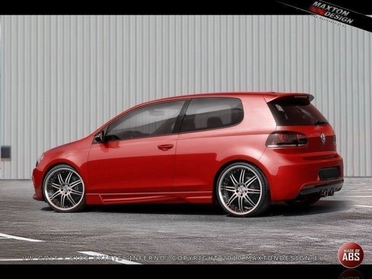 Maxton Design Prahové lišty Inferno VW Golf VI 