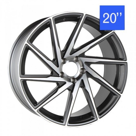 Stuttgart Wheels ST20 20x8,5 ET35 5x112 alu kola - stříbrné