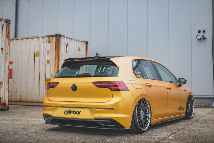 Maxton Design Spoiler zadního nárazníku VW Golf VIII - texturovaný plast