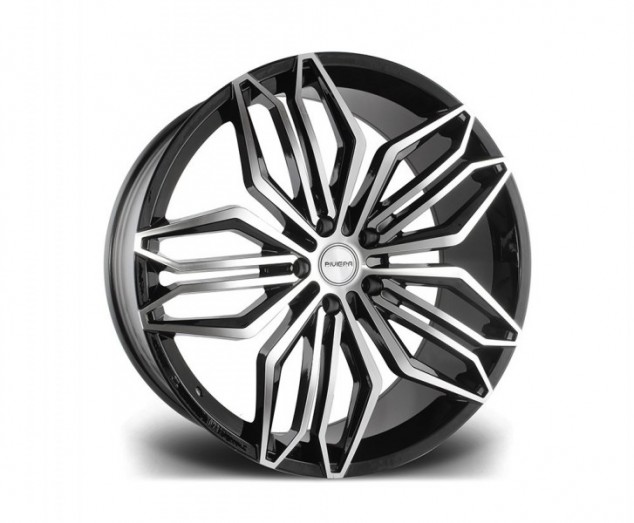 Riviera Wheels RV180 22x10 ET40 5x120 alu kola - černá leštěná