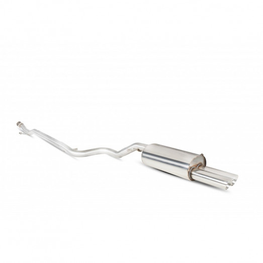 Catback výfuk Citroen DS3 Racing 1.6 Turbo Scorpion Exhaust - Bez rezonátoru