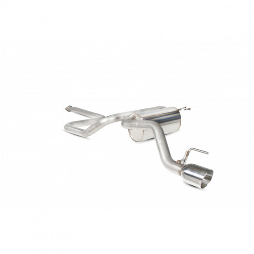 Catback výfuk Opel Astra (J) GTC 1.4 Turbo Scorpion Exhaust - Bez rezonátoru / leštěné koncovky Daytona
