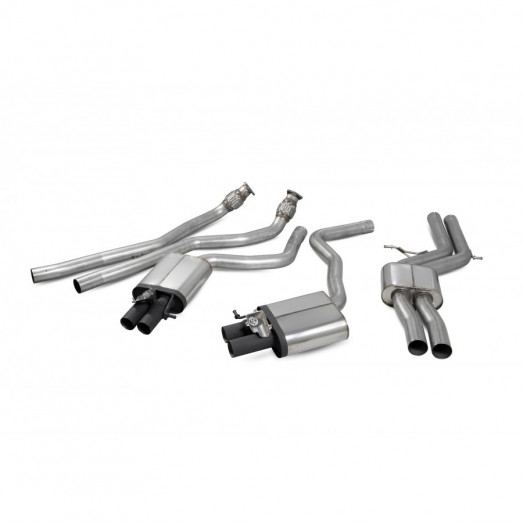 Klapkový Catback výfuk Audi RS6 Quattro (C7) 4.0 TFSI Scorpion Exhaust - S rezonátorem