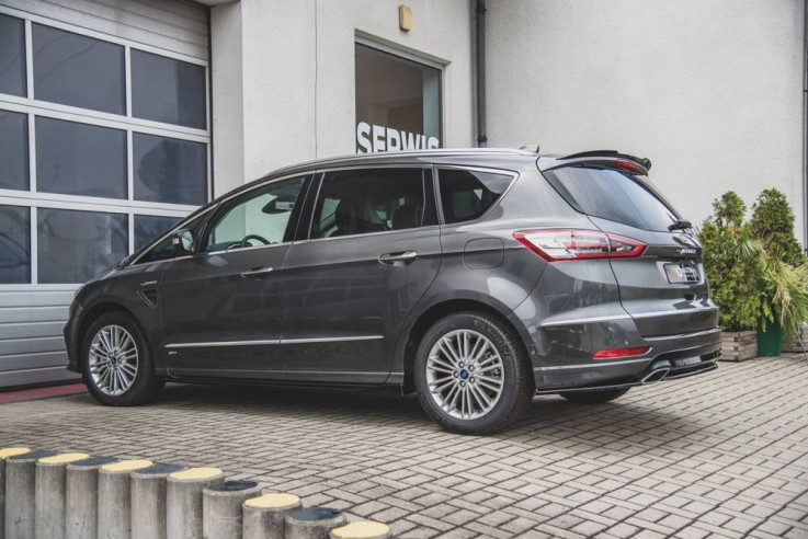 Maxton Design Nástavec střešního spoileru Ford S-Max Mk2 Vignale Facelift - karbon