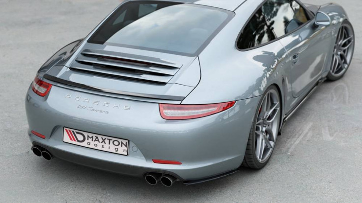Maxton Design Lišta zadní kapoty Porsche 911 Carrera (991.1) - černý lesklý lak