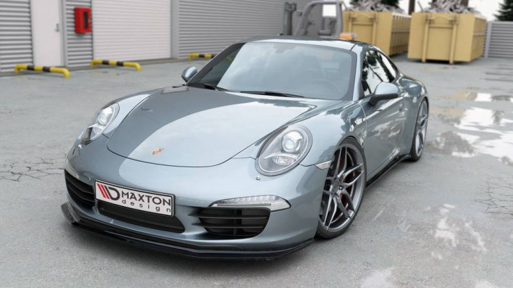Maxton Design Spoiler předního nárazníku Porsche 911 Carrera (991.1) V.2 - karbon