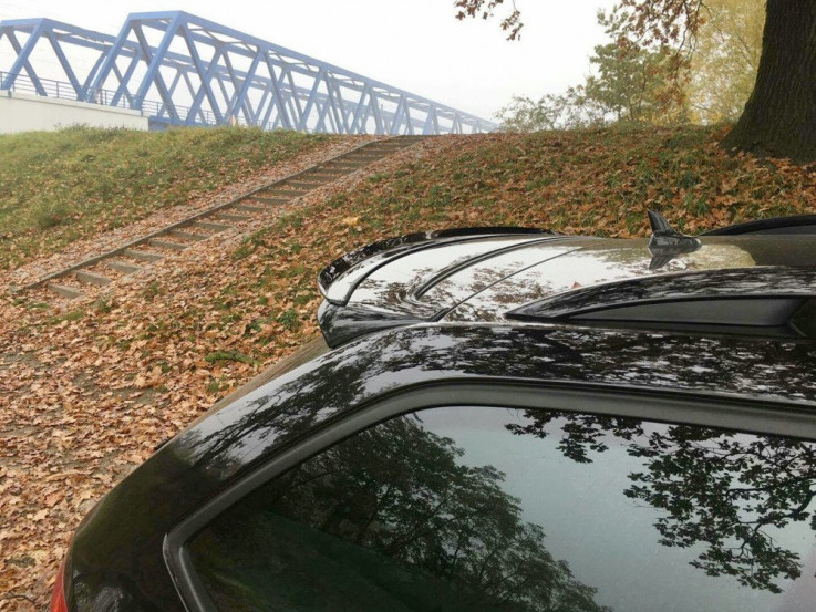 Maxton Design Nástavec střešního spoileru Škoda Octavia III RS Combi - texturovaný plast