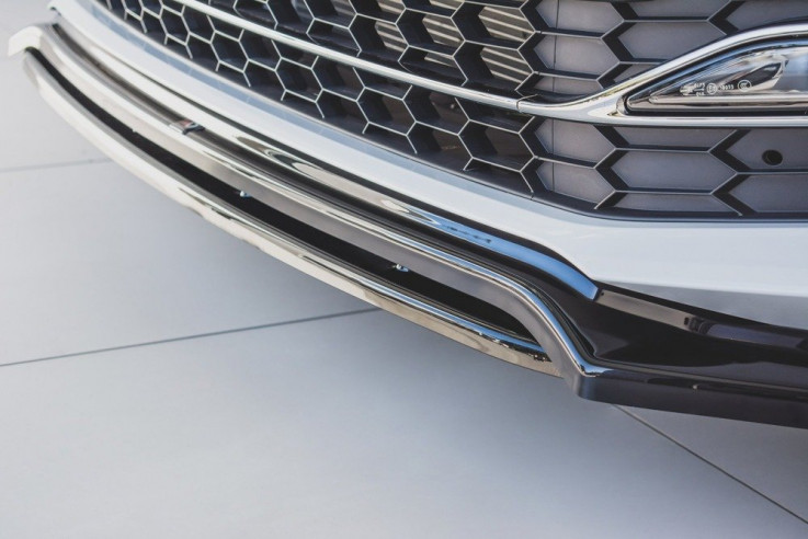 Maxton Design Spoiler předního nárazníku V.3 Škoda Superb 3 3V Facelift 2018-2023