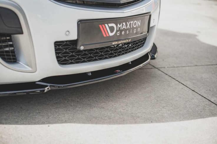 Maxton Design Spoiler předního nárazníku Opel Insignia OPC Facelift V.2 - texturovaný plast