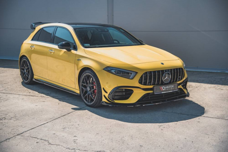 Maxton Design Spoiler předního nárazníku Mercedes AMG A45 S (W177) V.2 - texturovaný plast
