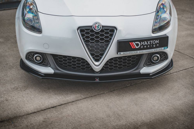 Maxton Design Spoiler předního nárazníku Alfa Romeo Giulietta Facelift V.1 - karbon