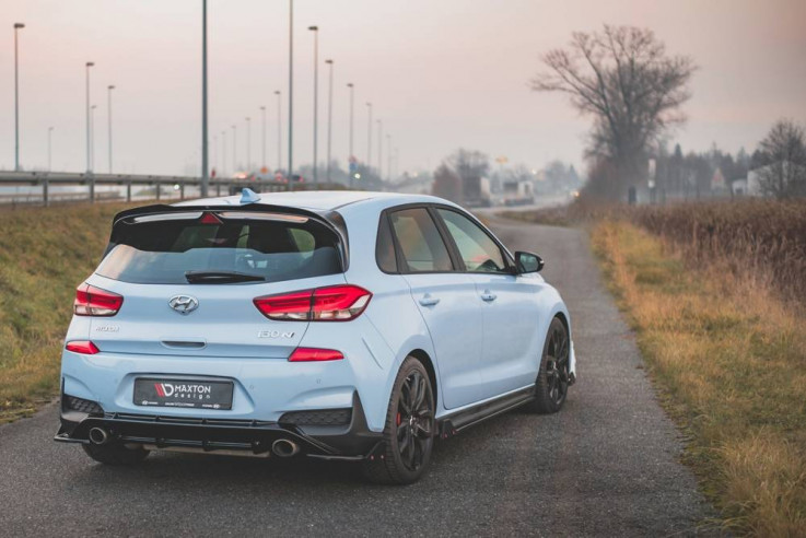 Maxton Design Prahové lišty Hyundai I30N V.5 - texturovaný plast