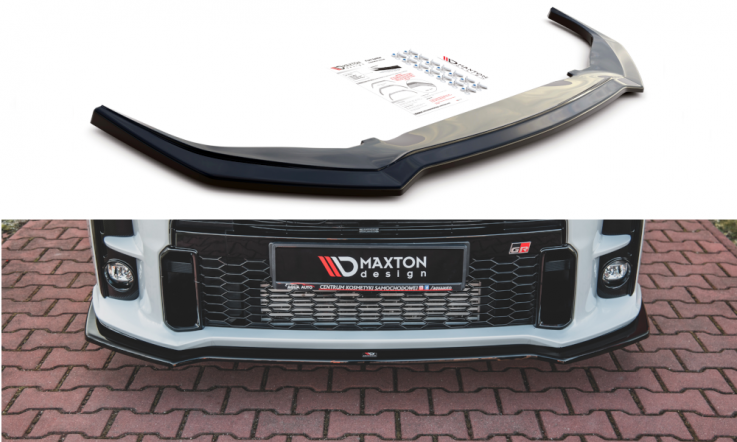 Maxton Design Spoiler předního nárazníku Toyota GR Yaris Mk4 V.1 - karbon