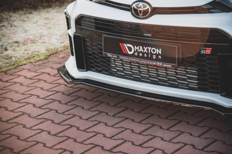 Maxton Design Spoiler předního nárazníku Toyota GR Yaris Mk4 V.1 - karbon