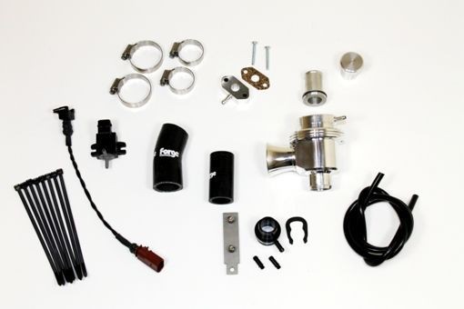 Blow off valve for AUDI S3 TTS Golf R Leon Cupra FMDV8PS3 Forge Motorsport - red