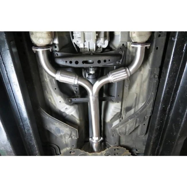 Cobra Sport Rozdělovací středový Y kus výfuku s vlnovci pro Nissan 350Z