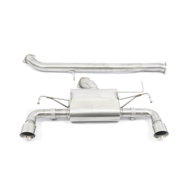 Cobra Sport Střední a zadní díl výfuku pro Nissan 350Z - s rezonátorem, koncovka TP38