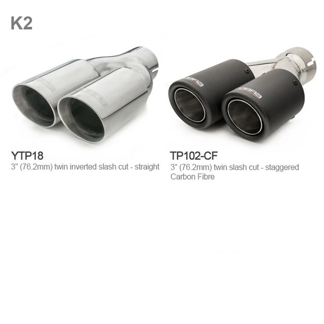 Cobra Sport Catback výfuk pro Peugeot 208 GTI - bez rezonátoru / koncovka YTP18