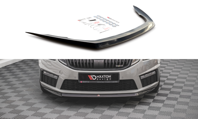 Maxton Design Spoiler předního nárazníku Škoda Octavia III RS Facelift V.1 - texturovaný plast