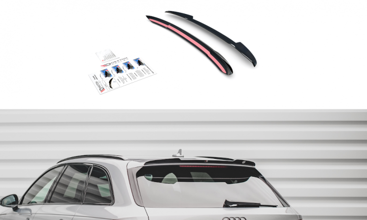 Maxton Design Spoiler předního nárazníku VW Golf VIII GTI - texturovaný plast