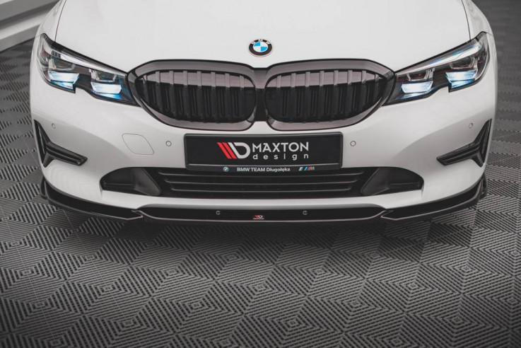 Maxton Design Spoiler předního nárazníku BMW 3 (G20) V.2 - texturovaný plast