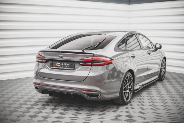 Maxton Design Spoiler zadního nárazníku FORD Mondeo Mk5 ST-Line Facelift - černý lesklý lak