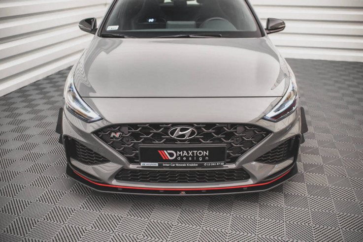 Maxton Design Spoiler předního nárazníku Street Pro HYUNDAI I30 N Mk3 Facelift - černý