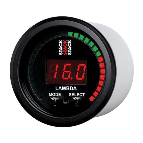 Budík STACK ST3401 A/F bohatost směsi s wideband lambdou