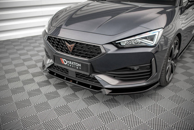 Maxton Design Spoiler předního nárazníku Cupra Leon V.1 - texturovaný plast