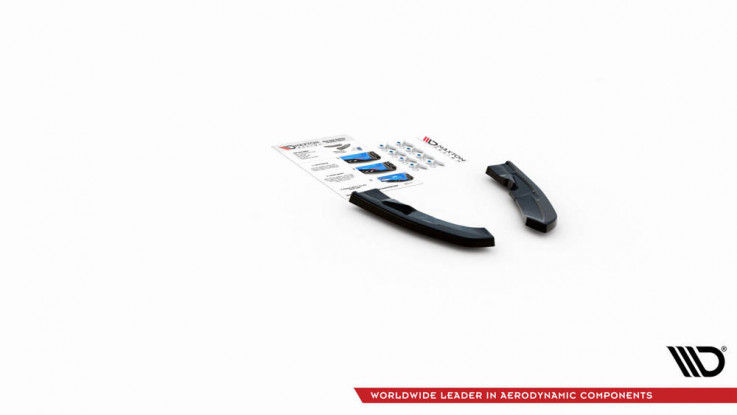 Maxton Design Spoiler předního nárazníku Mercedes AMG A45 S (W177) V.1 - texturovaný plast