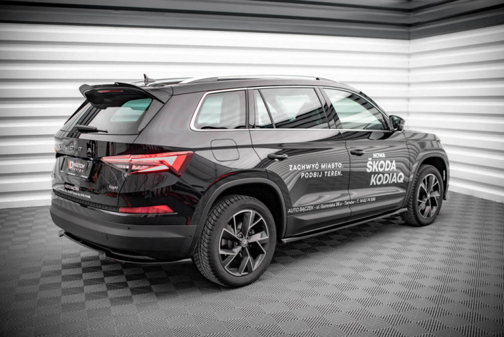 Maxton Design Prahové lišty Škoda Kodiaq Facelift - texturovaný plast