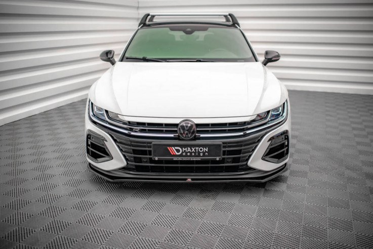 Maxton Design Spoiler předního nárazníku VW Arteon R V.3 - karbon