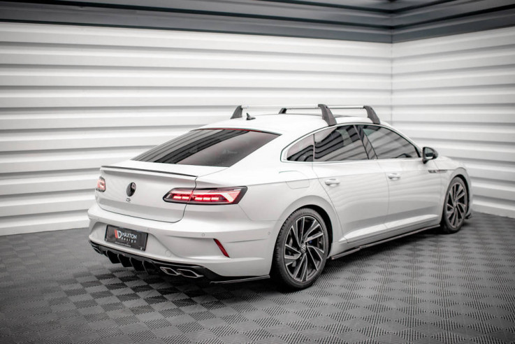 Maxton Design Spoiler zadního nárazníku VW Arteon R - texturovaný plast