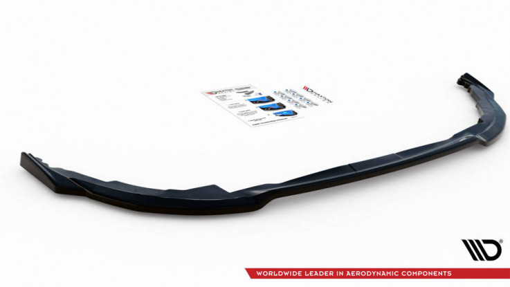 Maxton Design Spoiler předního nárazníku Mercedes AMG A45 S (W177) V.1 - texturovaný plast