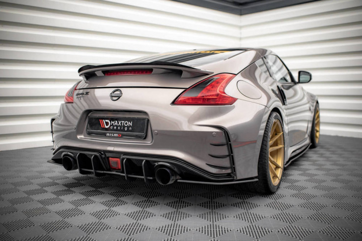 Maxton Design Zadní difuzor Street Pro Nissan 370Z Nismo Facelift - černý
