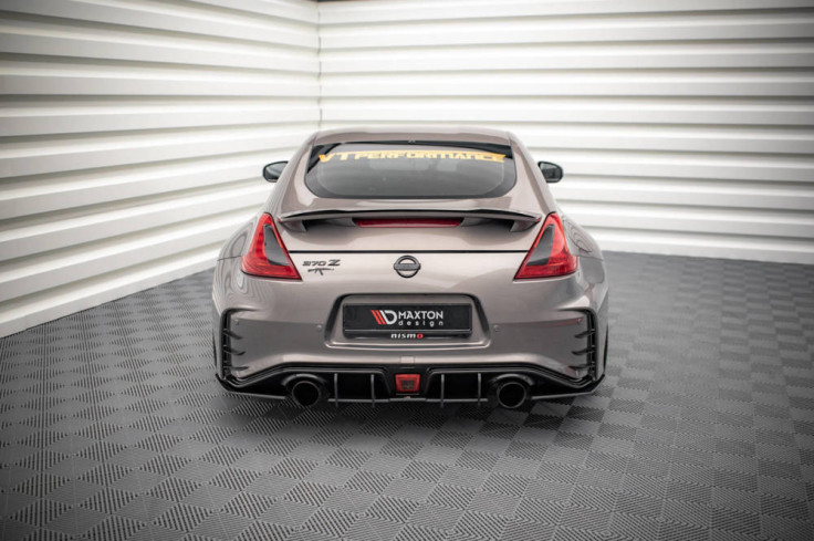Maxton Design Boční lišty zadního nárazníku Street Pro Nissan 370Z Nismo Facelift - černé