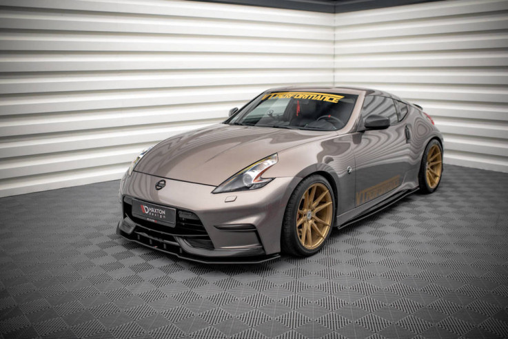 Maxton Design Prahové lišty Street Pro Nissan 370Z Nismo Facelift - černé