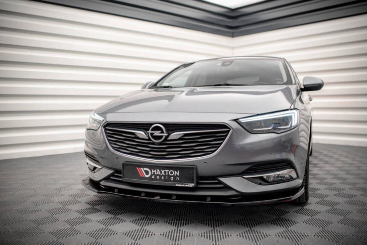 Maxton Design Spoiler předního nárazníku Opel Insignia Mk2 V.1 - texturovaný plast