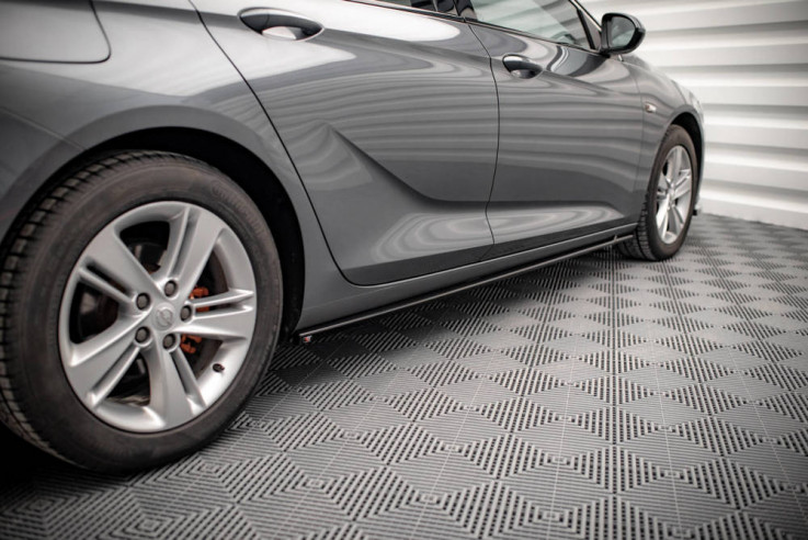 Maxton Design Prahové lišty Opel Insignia Mk2 - texturovaný plast