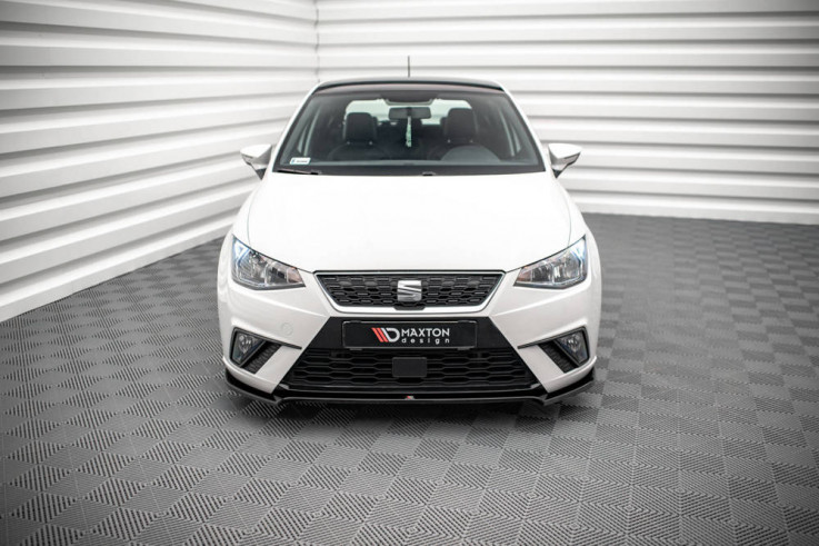 Maxton Design Spoiler předního nárazníku SEAT Ibiza Mk5 V.3 - texturovaný plast