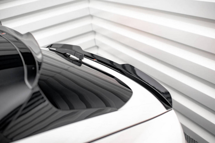 Maxton Design Spodní nástavec střešního spoileru FORD Mustang Mach-E - texturovaný plast