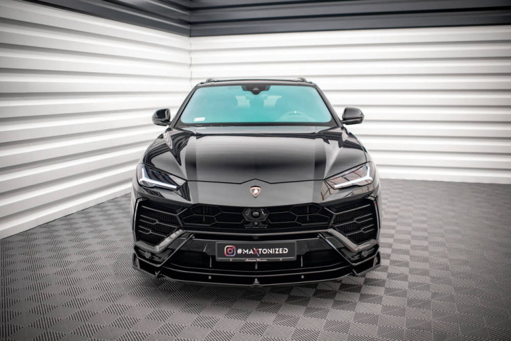 Maxton Design Spoiler předního nárazníku LAMBORGHINI Urus V.1 - černý lesklý lak