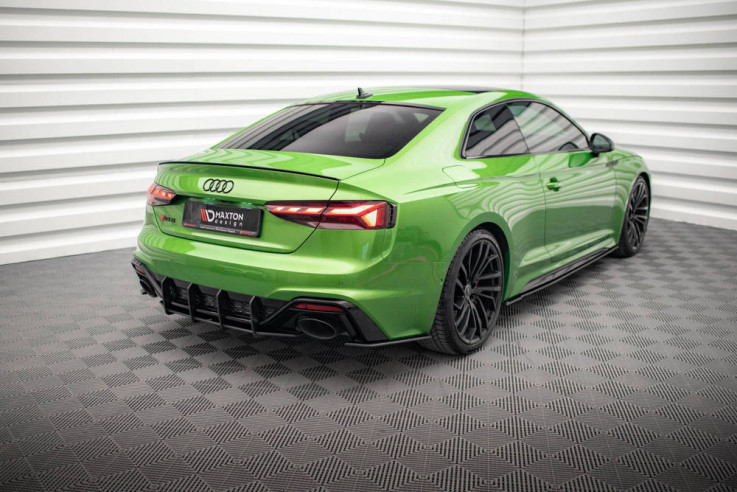 Maxton Design Zadní difuzor Street Pro AUDI RS5 B9 Facelift - černý